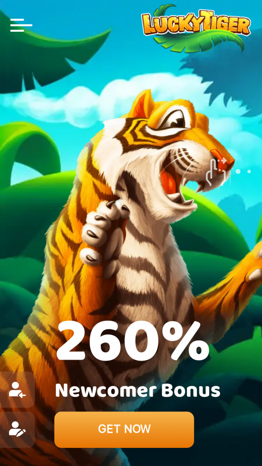 Lucky Tiger Casino App Screenshot