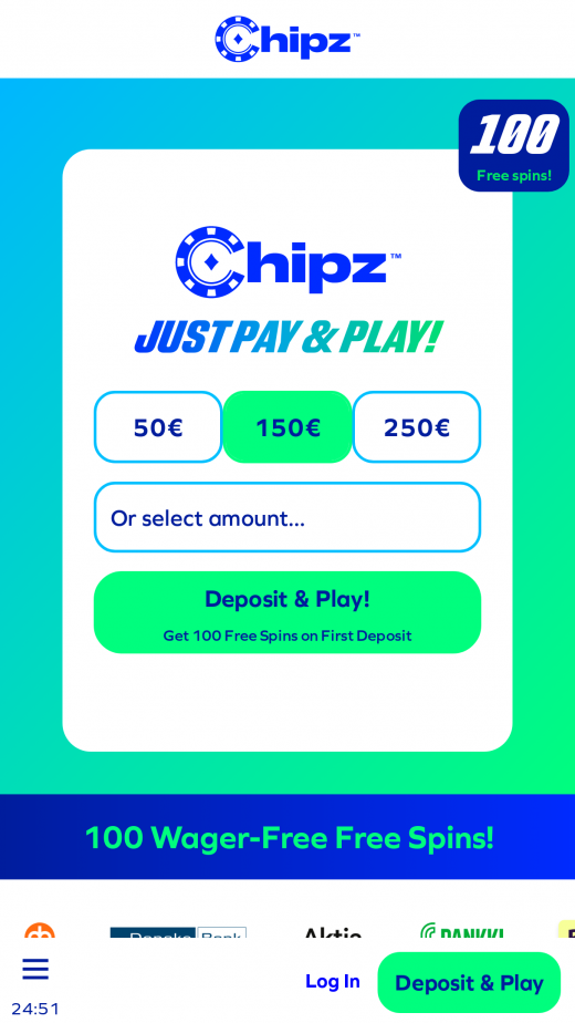 Chipz App Screenshot