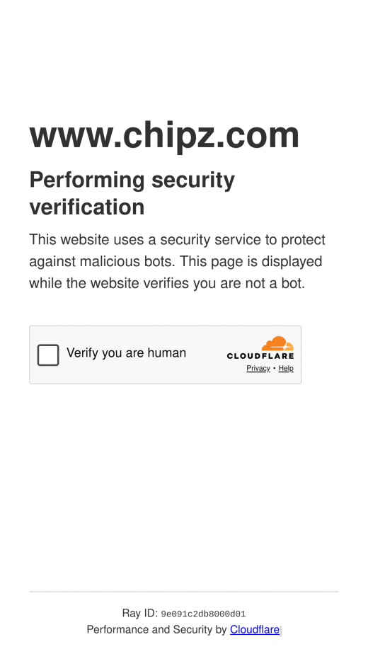 Chipz App Screenshot