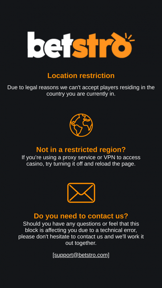 Betstro App Screenshot