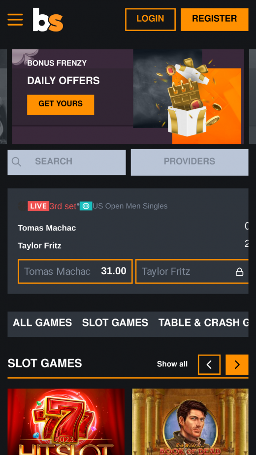 Betstro App Screenshot
