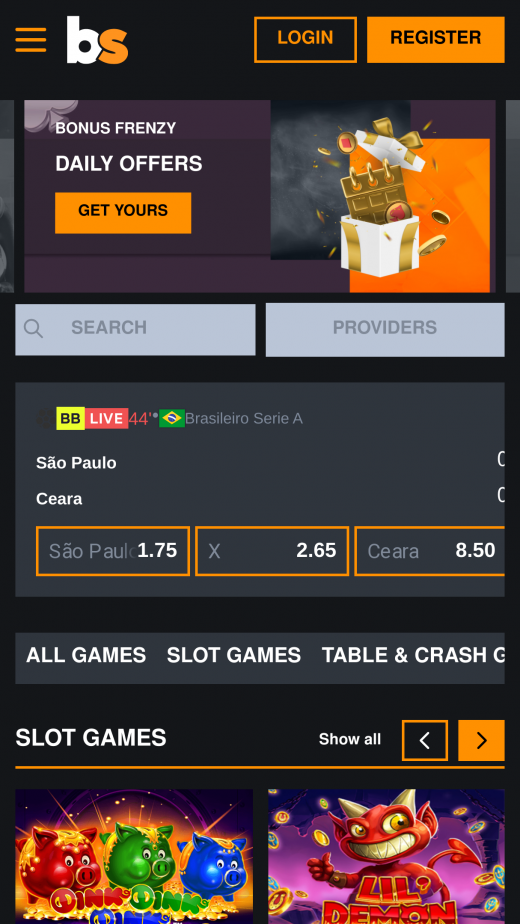 Betstro App Screenshot