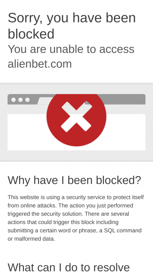 AlienBet App Screenshot
