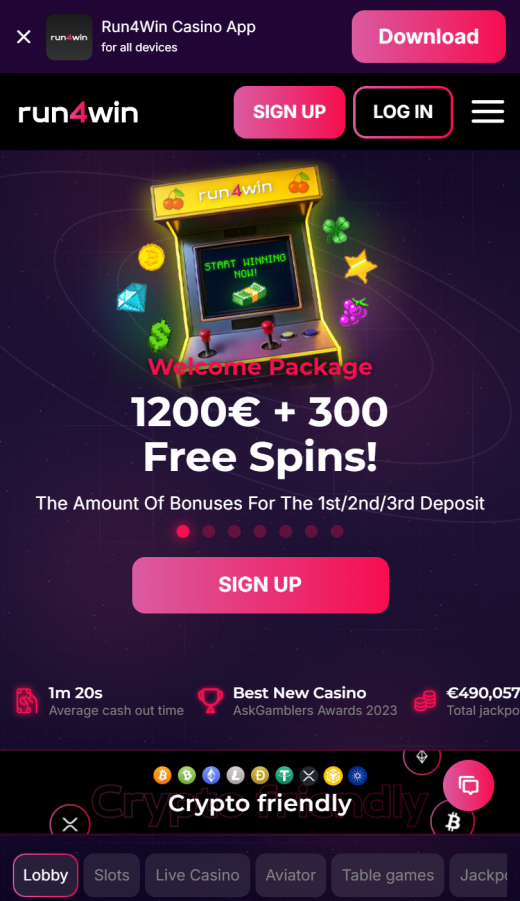 Run4Win App Screenshot